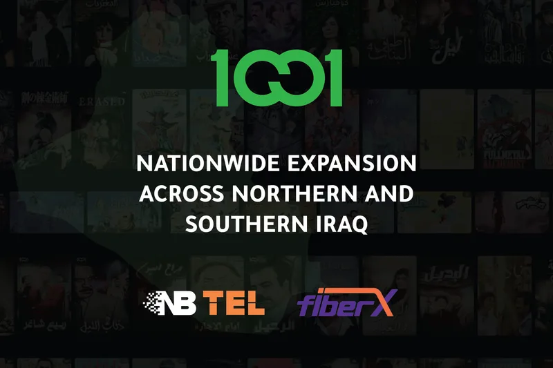 1001 Expands Nationwide Access to Legal Content with New ISP Partnerships in the North and South of Iraq